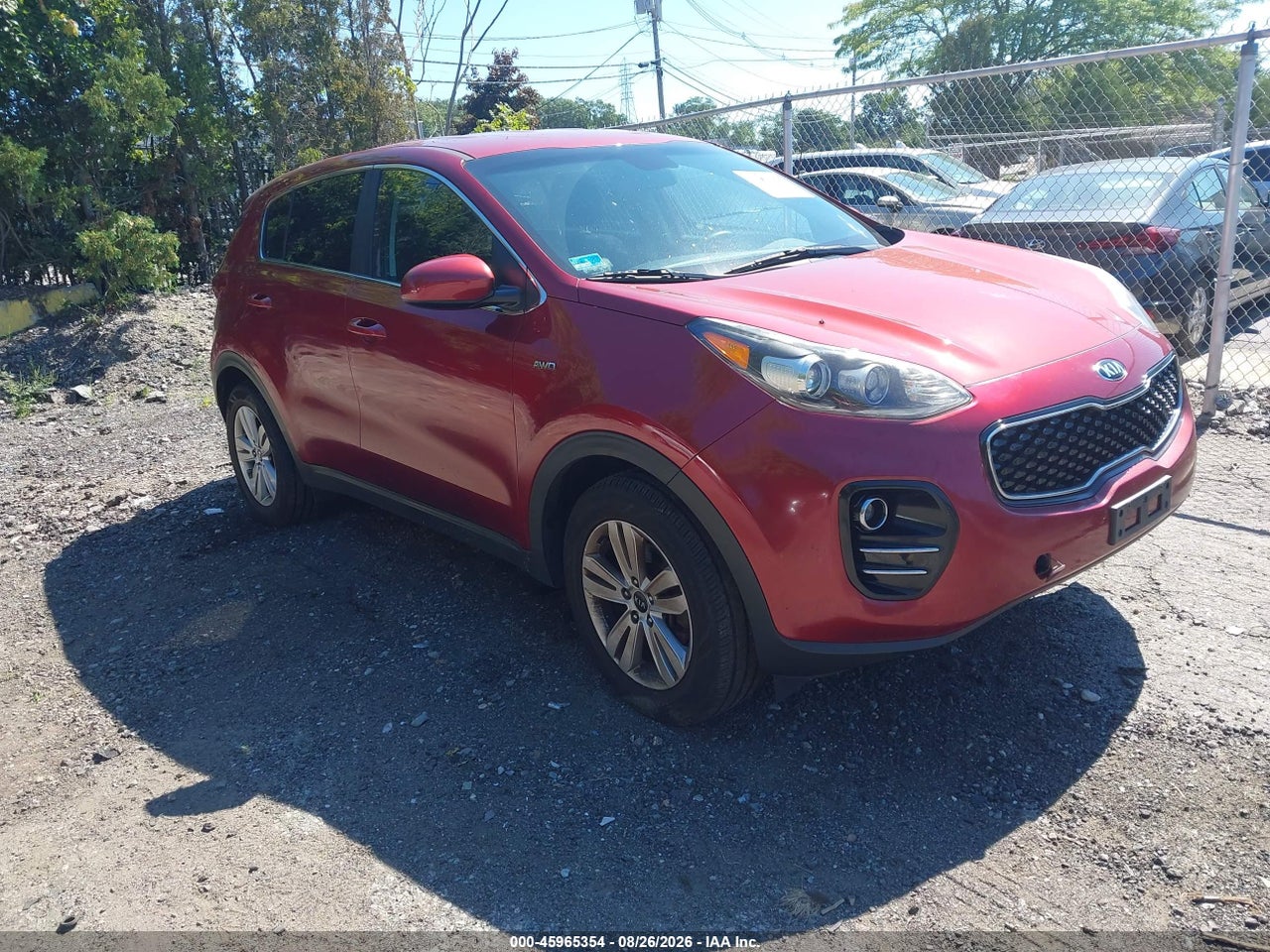 KNDPMCAC4H7****** · 2017 KIA SPORTAGE LX