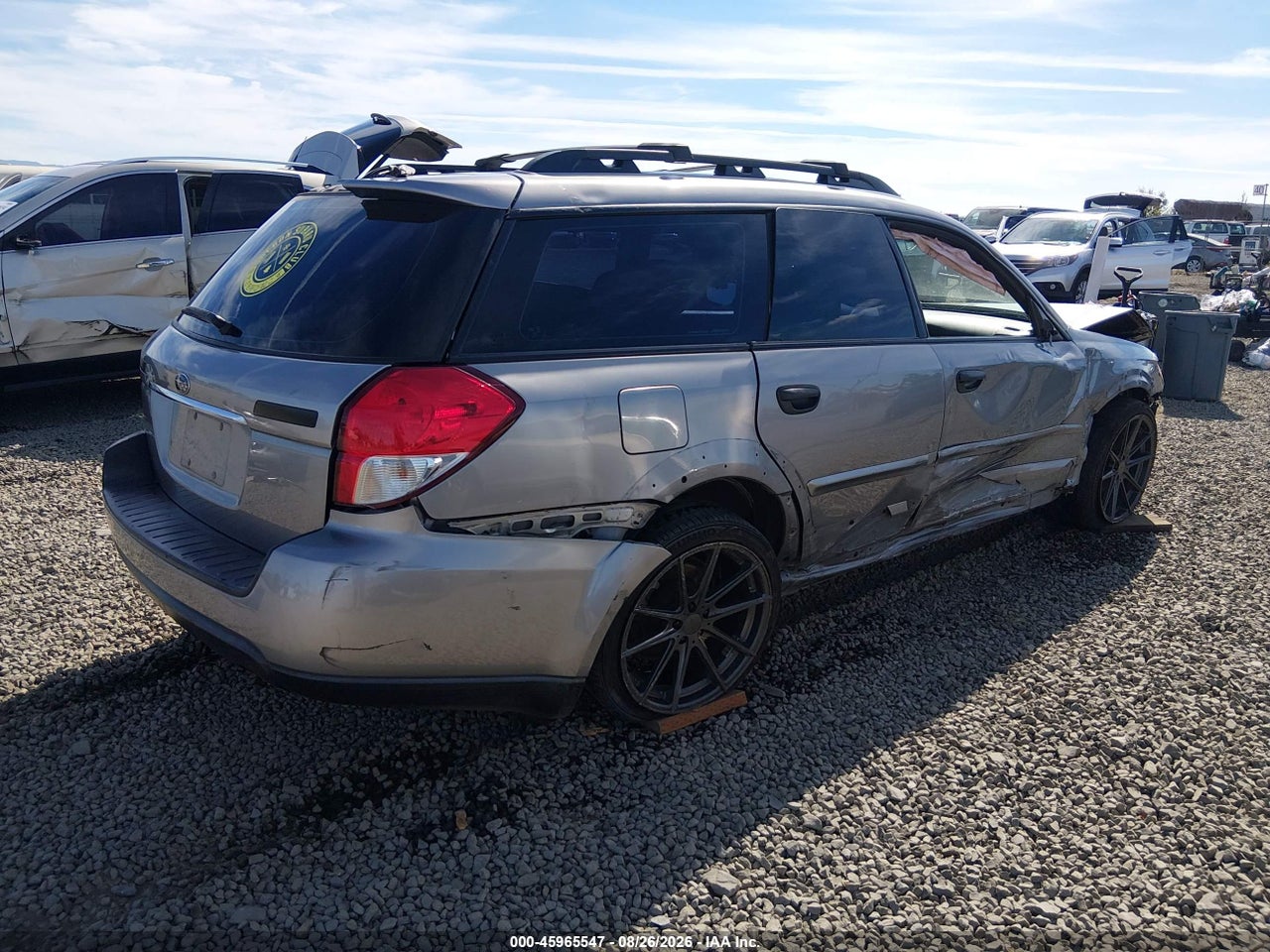 2008 SUBARU OUTBACK · 4/11