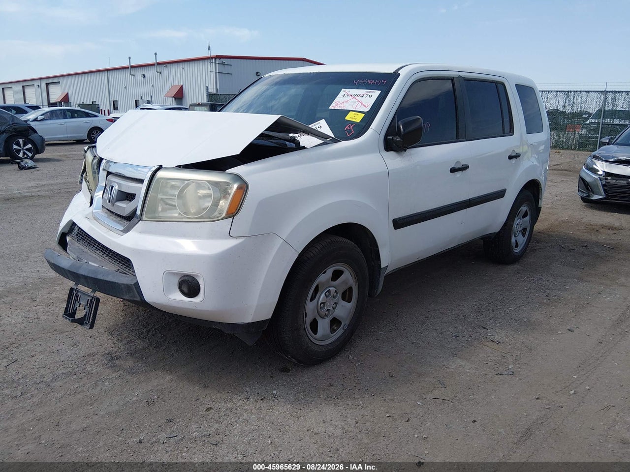 2010 HONDA PILOT LX · 2/11