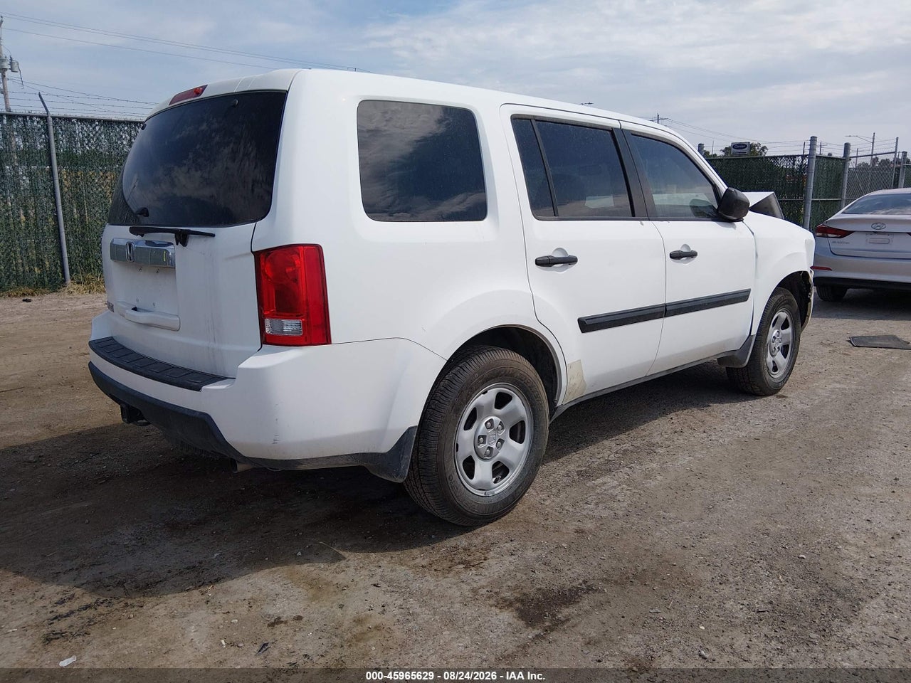 2010 HONDA PILOT LX · 4/11