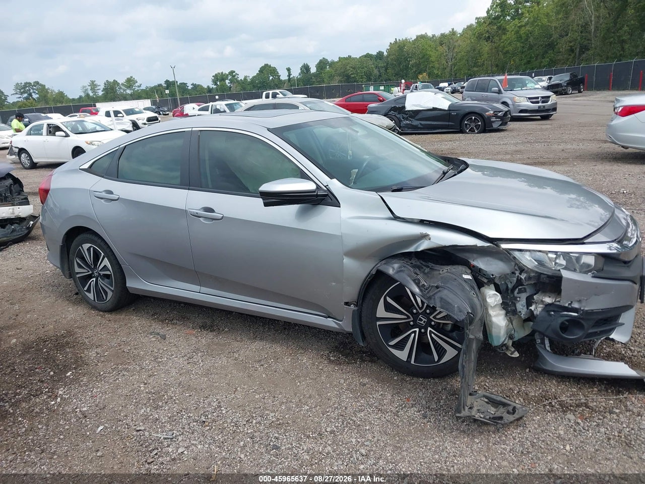 JHMFC1F76JX****** · 2018 HONDA CIVIC EX-L