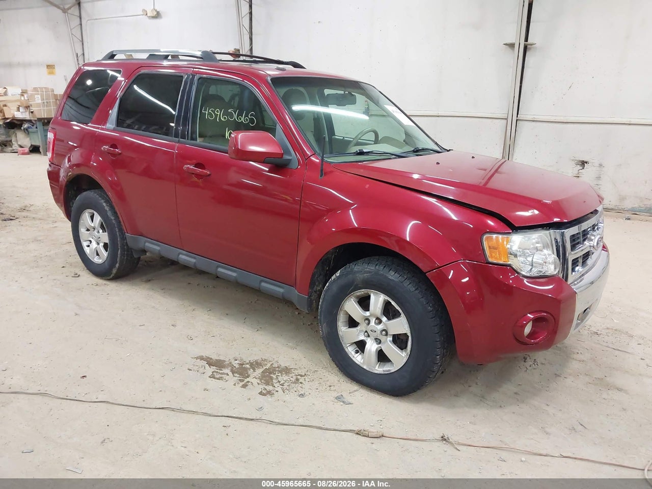1FMCU9EG5AK****** · 2010 FORD ESCAPE LIMITED
