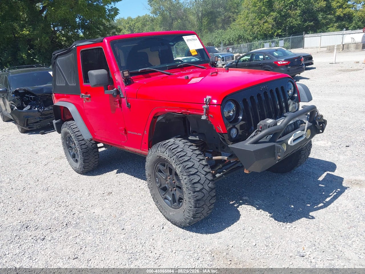 1C4AJWAG9FL****** · 2015 JEEP WRANGLER WILLYS WHEELER