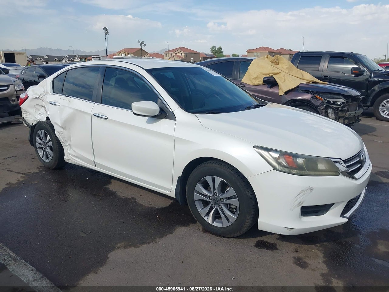 1HGCR2F3XEA****** · 2014 HONDA ACCORD LX