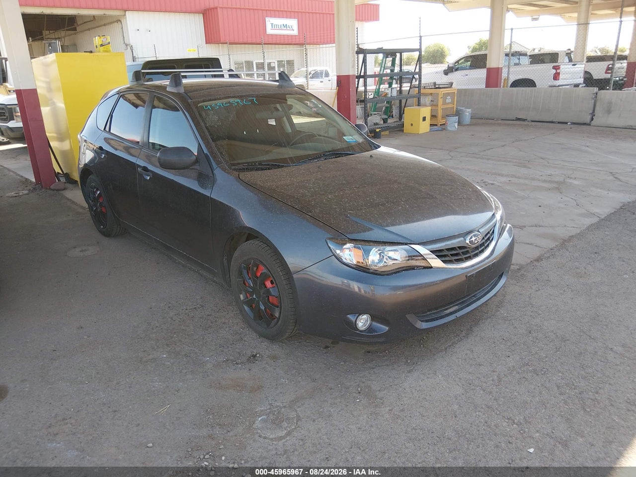 JF1GH61668H****** · 2008 SUBARU IMPREZA 2.5I