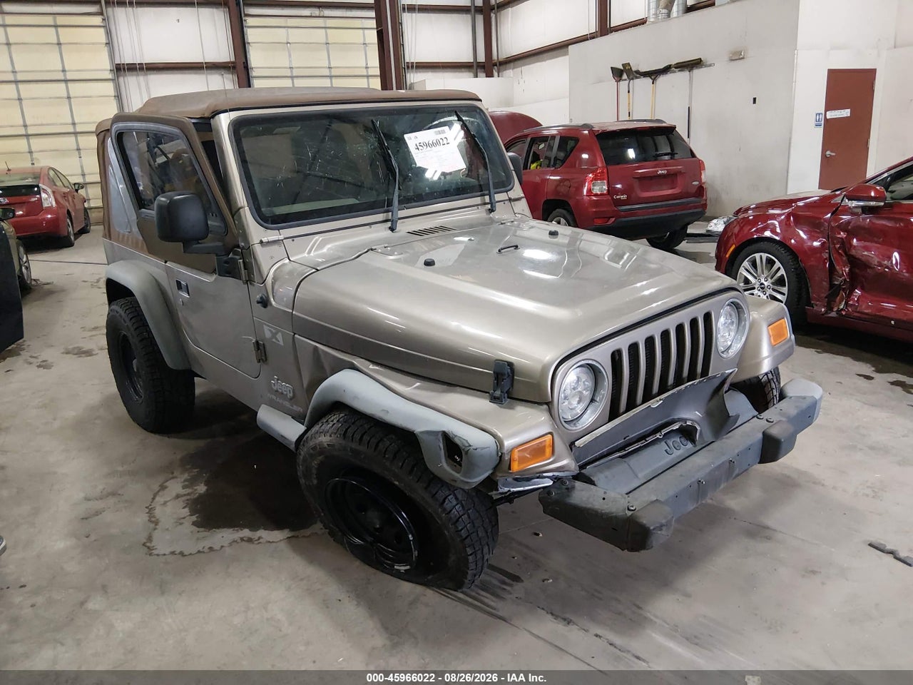 1J4FA39S64P****** · 2004 JEEP WRANGLER X