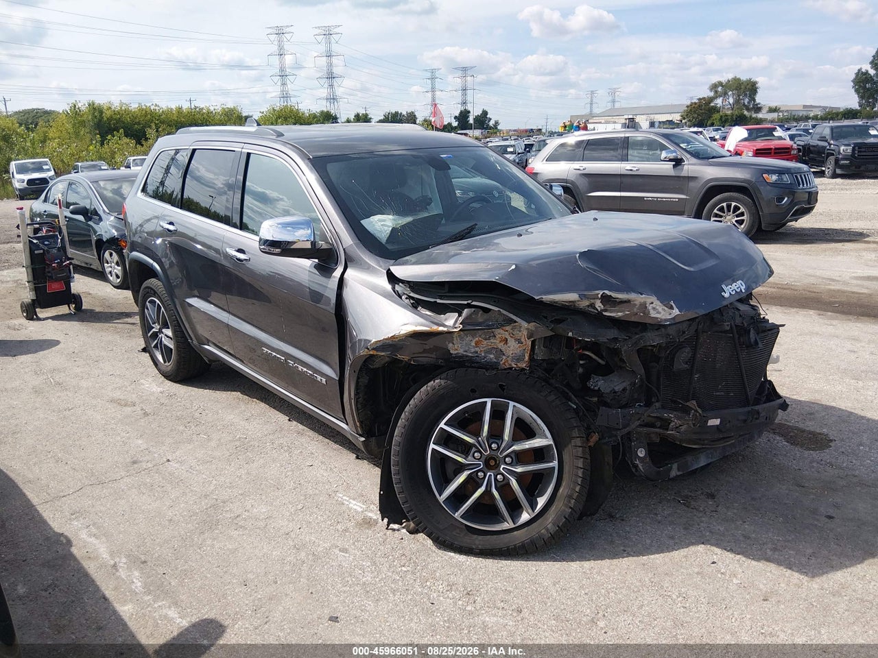 1C4RJFBG5HC****** · 2017 JEEP GRAND CHEROKEE LIMITED 4X4