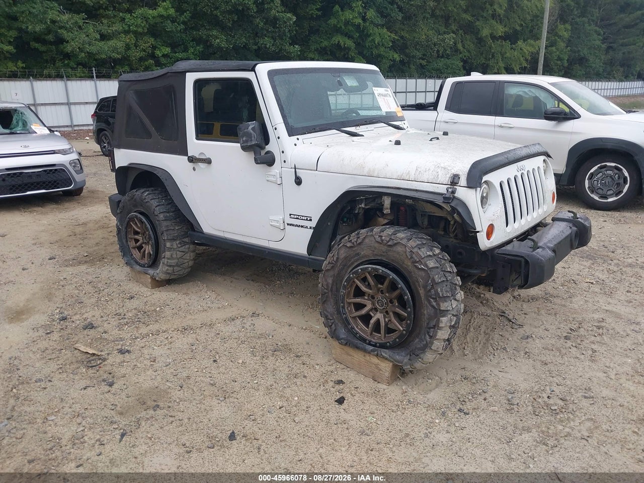 1C4AJWAG4DL****** · 2013 JEEP WRANGLER SPORT