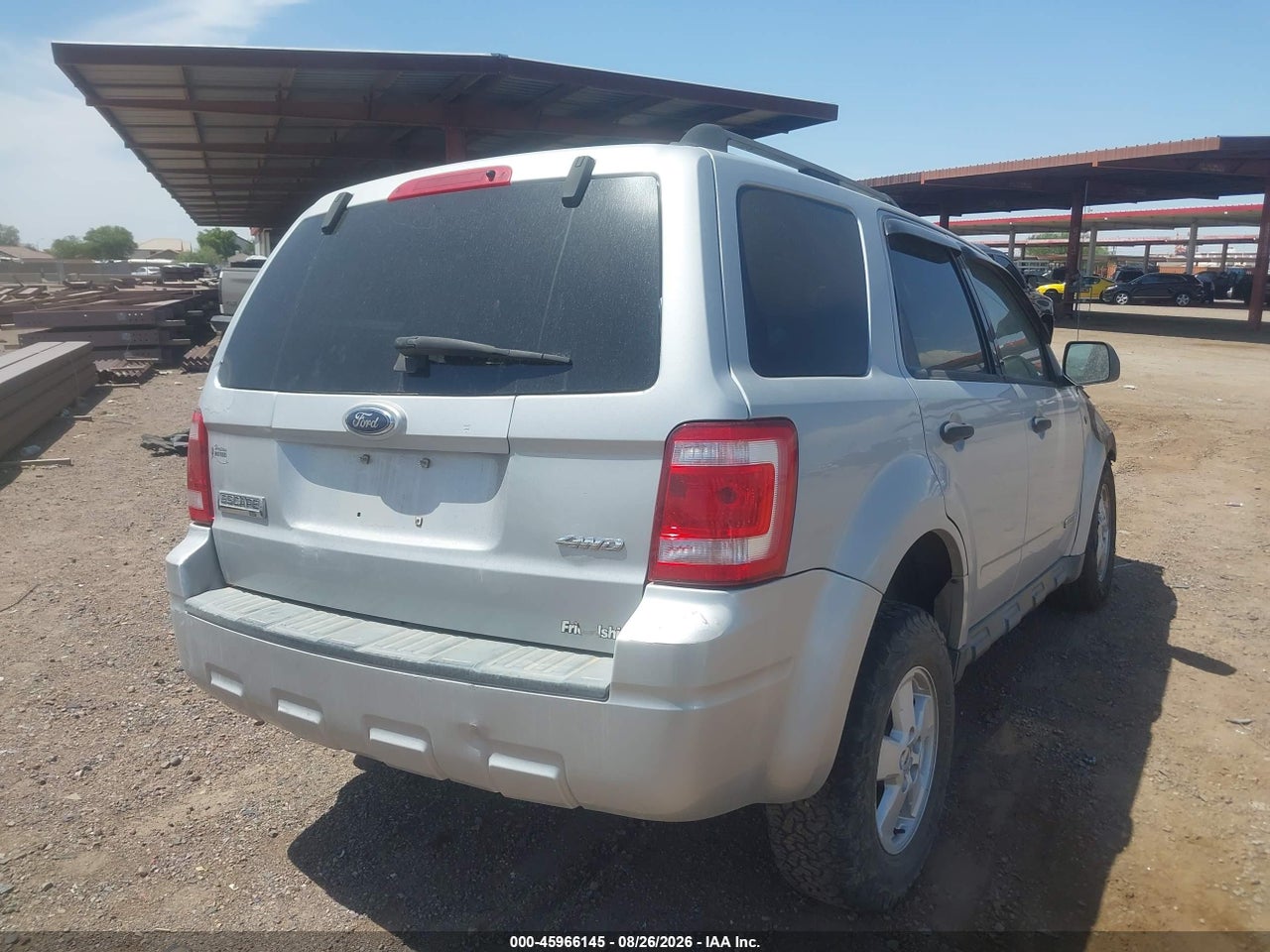 2008 FORD ESCAPE XLT · 4/11