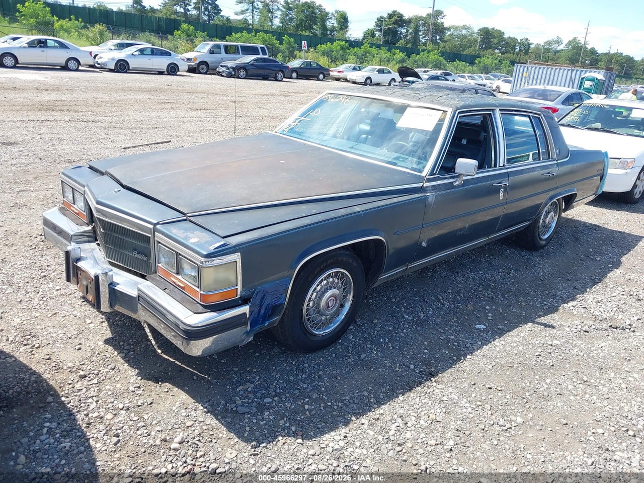 1986 CADILLAC FLEETWOOD BROUGHAM · 2/11