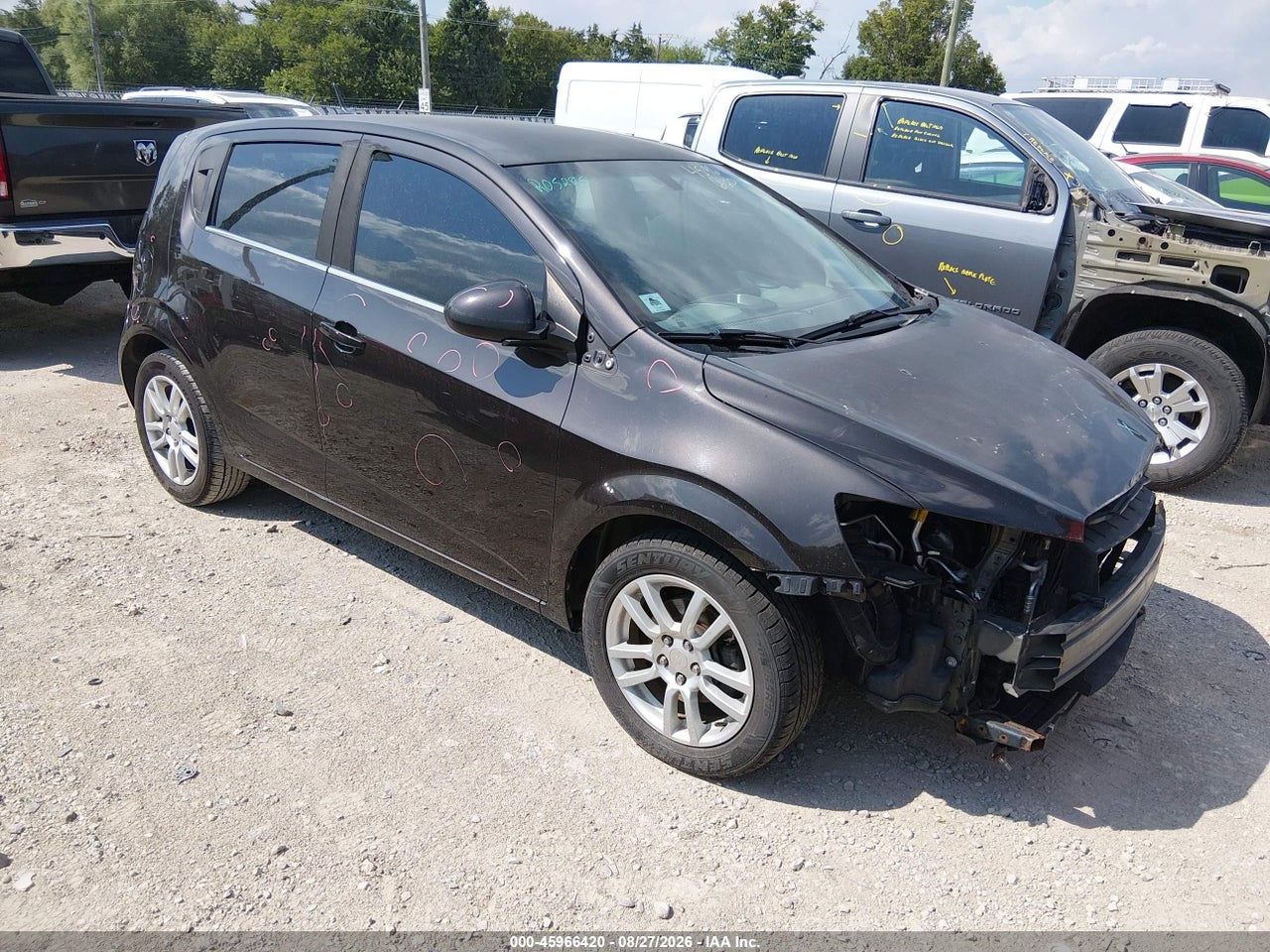 1G1JC6SH2E4****** · 2014 CHEVROLET SONIC LT AUTO