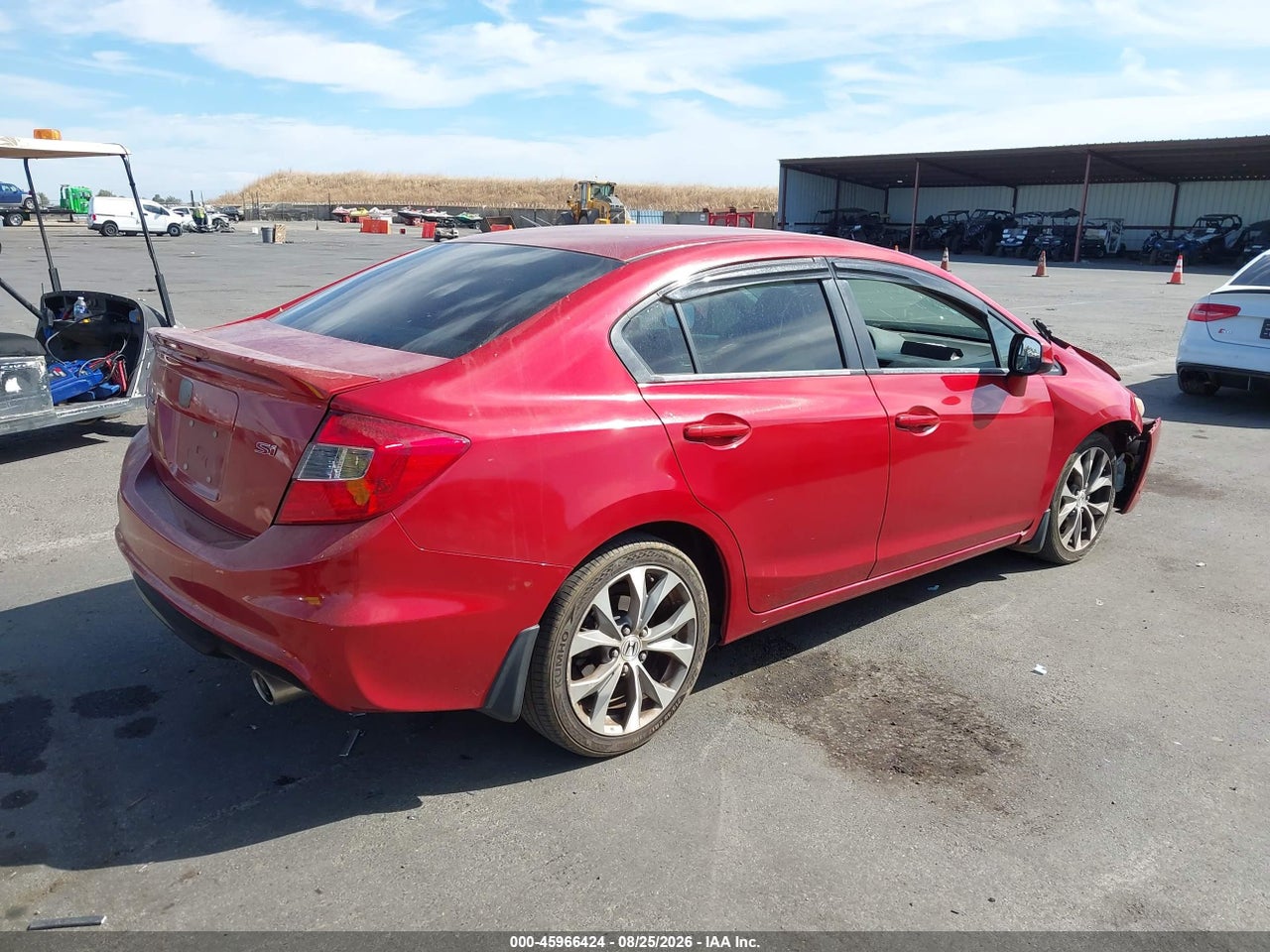 2012 HONDA CIVIC SI · 4/11