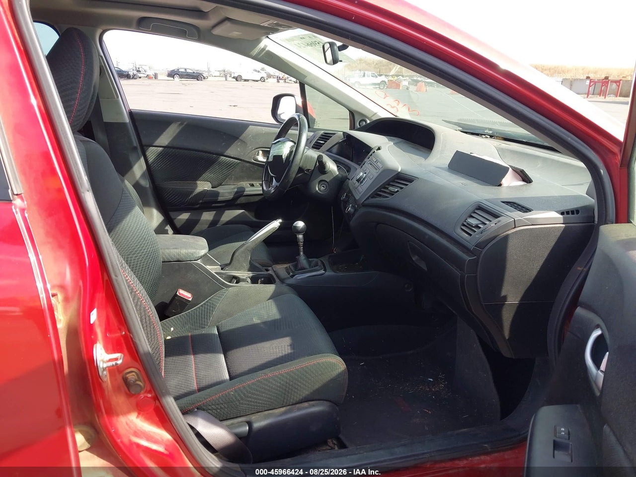 2012 HONDA CIVIC SI · 5/11