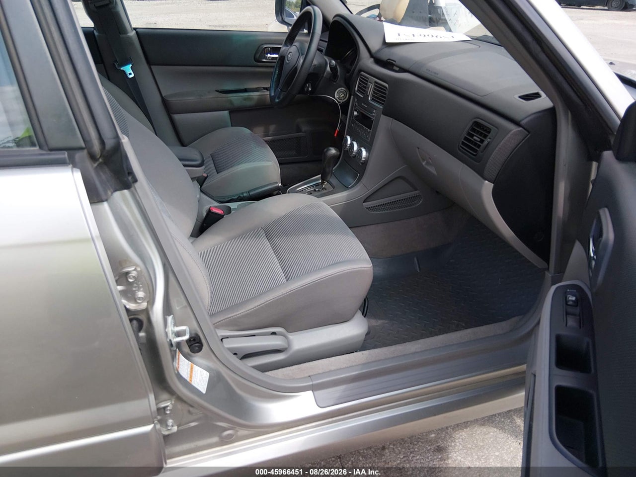 2006 SUBARU FORESTER 2.5X · 5/11