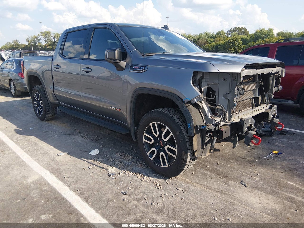 3GTP9EEL0MG****** · 2021 GMC SIERRA 1500 4WD  SHORT BOX AT4