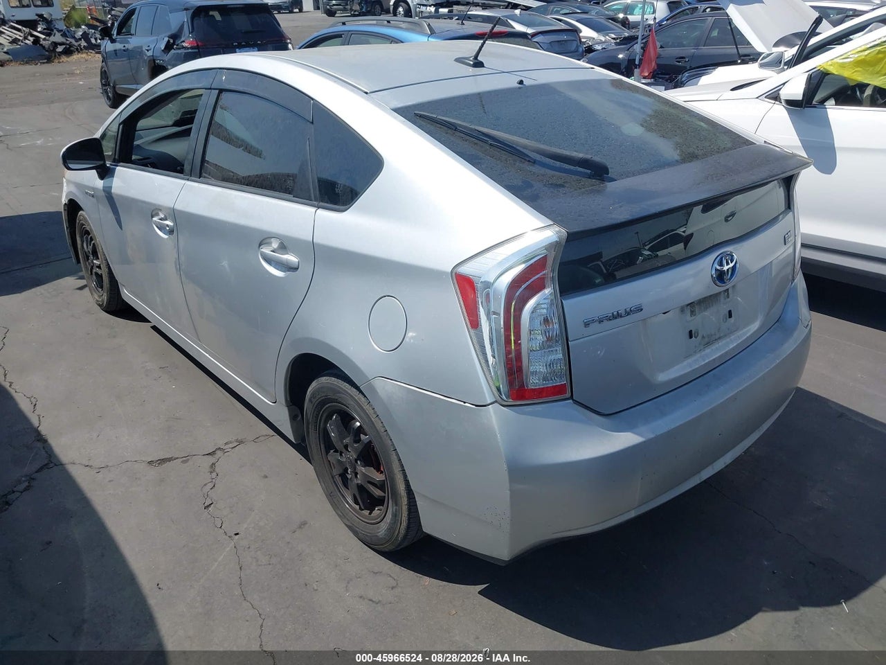 2013 TOYOTA PRIUS THREE · 3/11