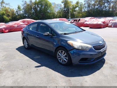 KNAFX4A80E5****** · 2014 KIA FORTE EX