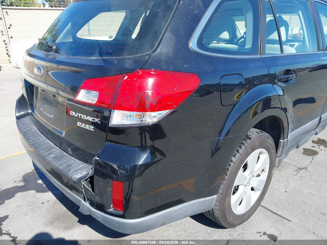 2012 SUBARU OUTBACK 2.5I · 6/11