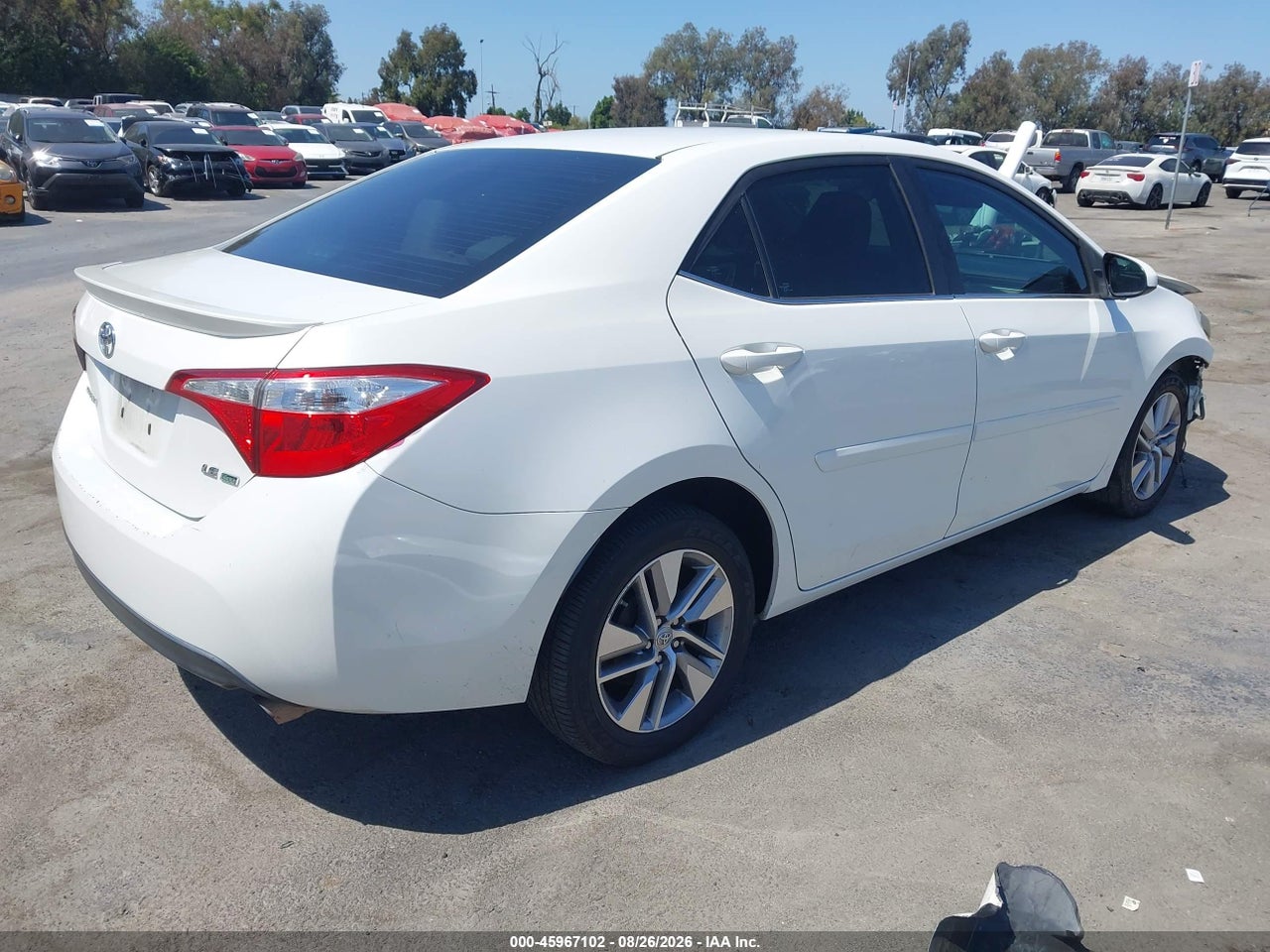 2016 TOYOTA COROLLA LE PLUS · 4/11