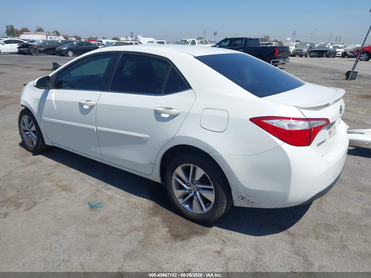 2016 TOYOTA COROLLA LE PLUS · 3/11