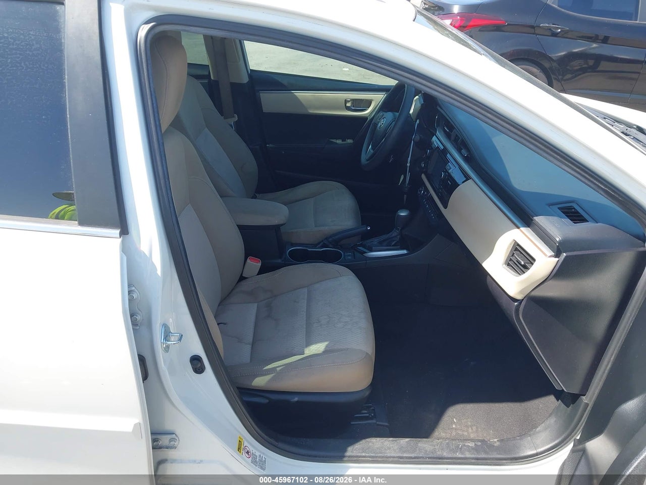 2016 TOYOTA COROLLA LE PLUS · 5/11