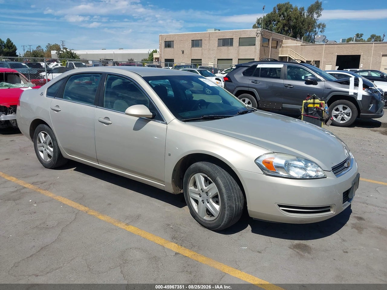 2G1WB58N889****** · 2008 CHEVROLET IMPALA LS
