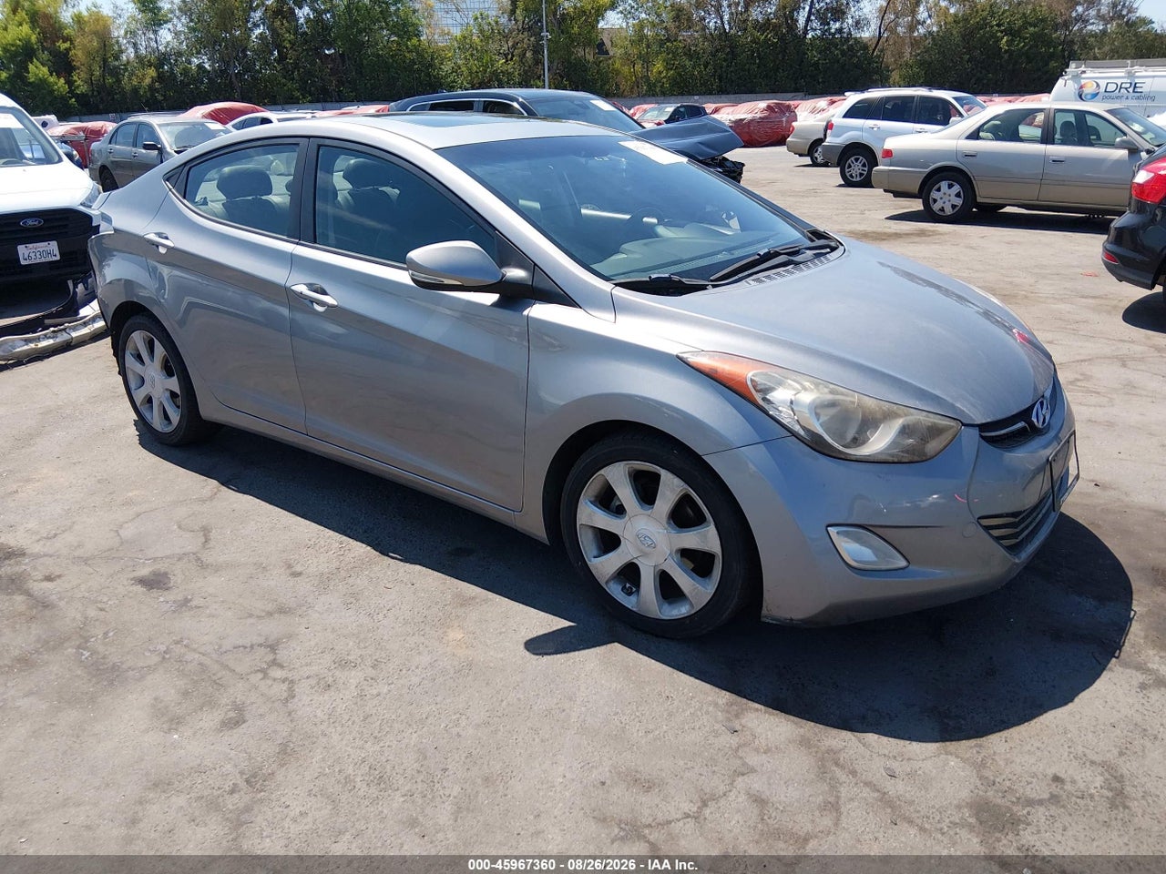 KMHDH4AE2CU****** · 2012 HYUNDAI ELANTRA LIMITED (ULSAN PLANT)