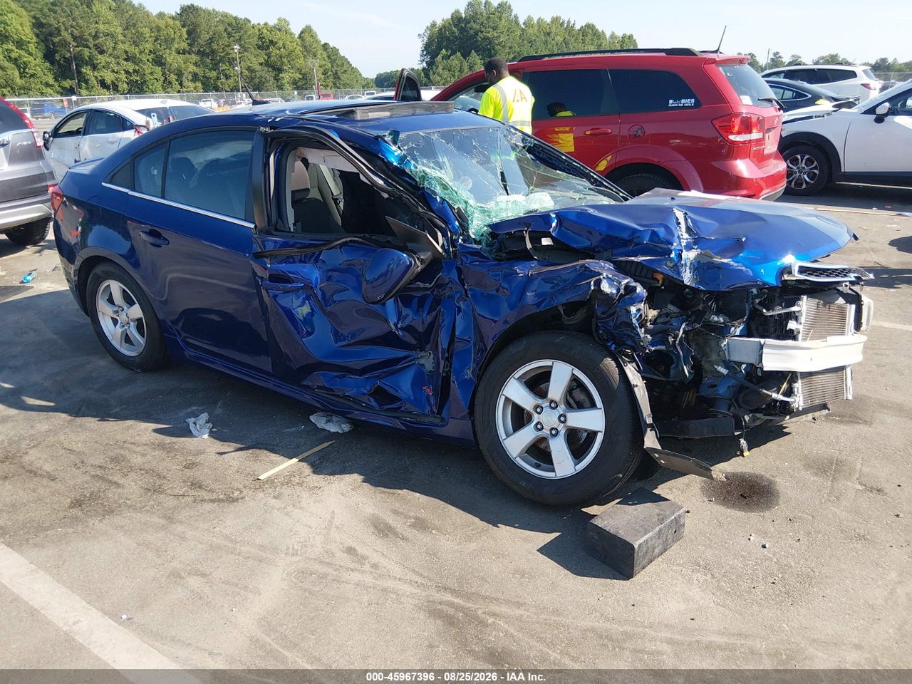 1G1PC5SB8D7****** · 2013 CHEVROLET CRUZE 1LT AUTO