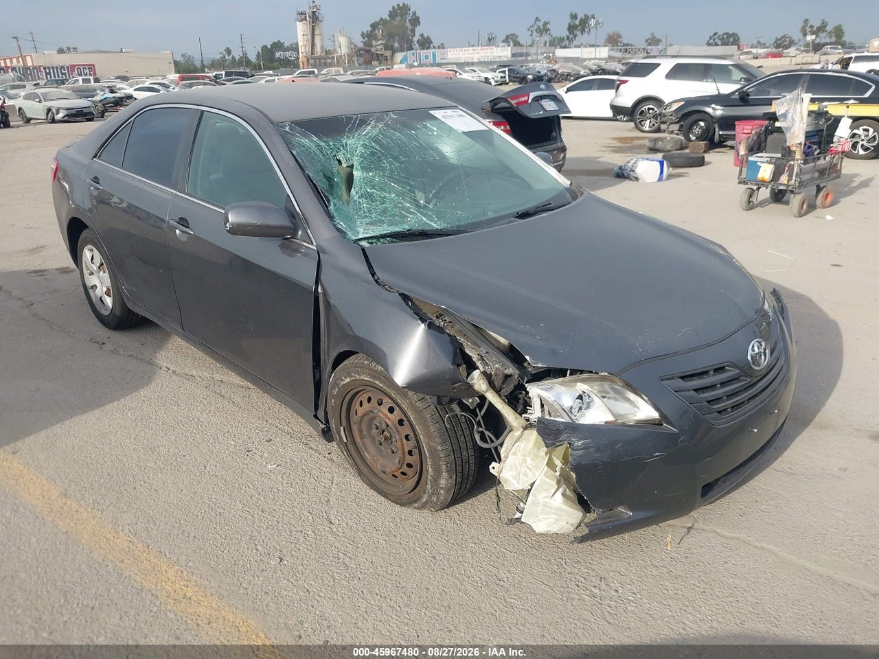 JTNBK46K973****** · 2007 TOYOTA CAMRY LE V6