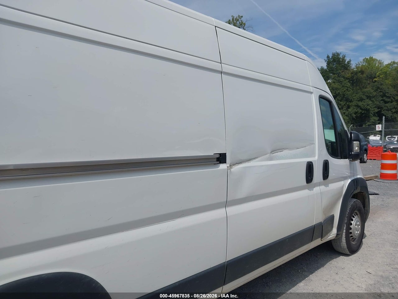 2025 RAM PROMASTER 3500 CARGO VAN TRADESMAN HIGH ROOF 159 WB EXT · 6/11