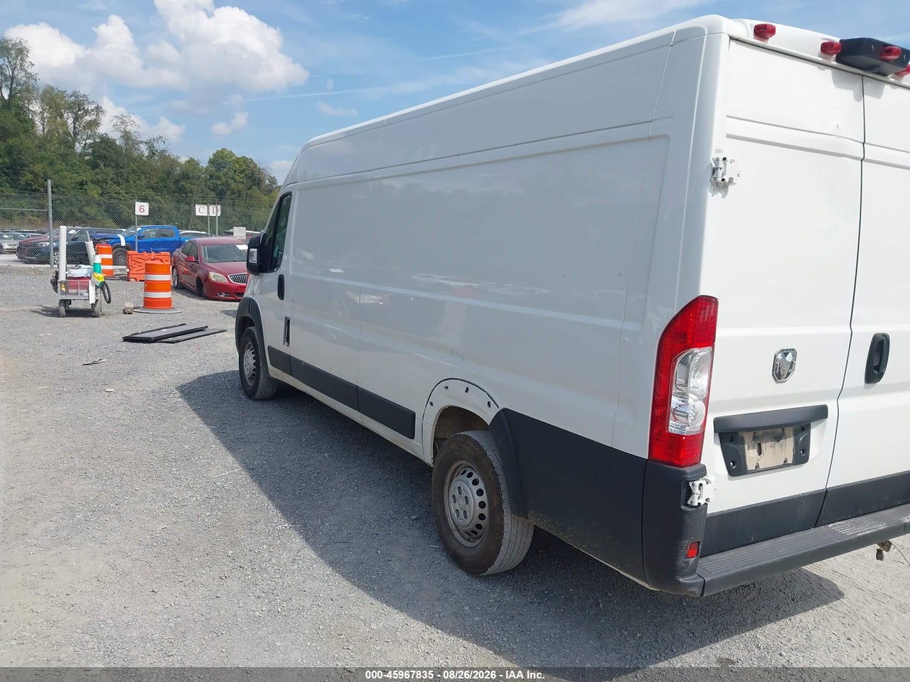 2025 RAM PROMASTER 3500 CARGO VAN TRADESMAN HIGH ROOF 159 WB EXT · 3/11