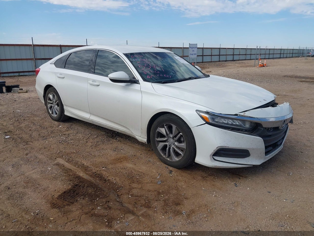 1HGCV1F17KA****** · 2019 HONDA ACCORD LX