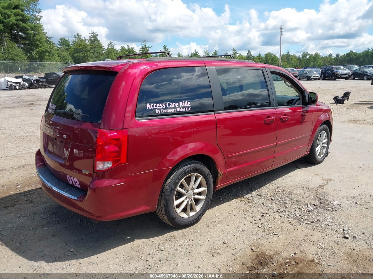 2014 DODGE GRAND CARAVAN SXT · 4/11