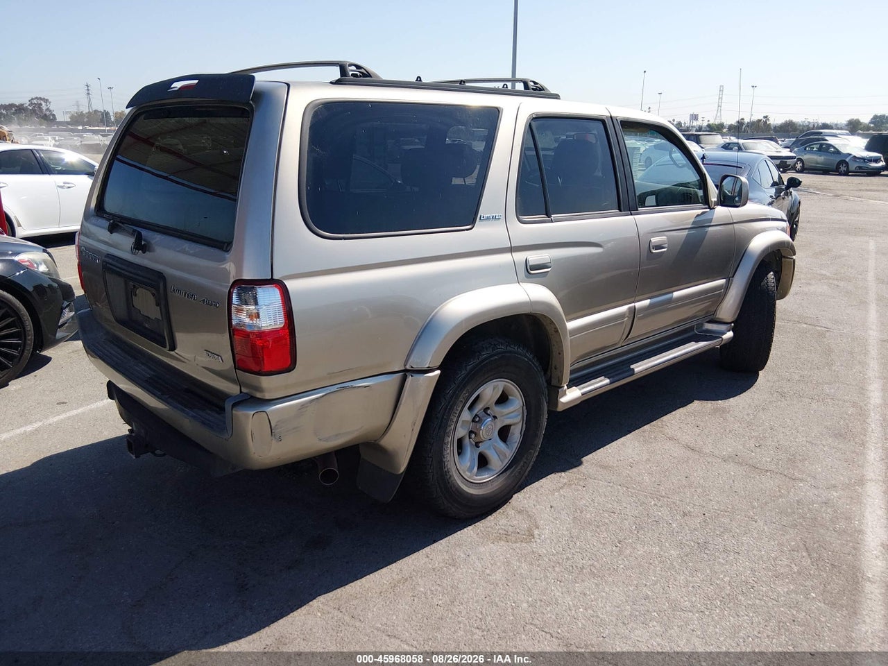 2001 TOYOTA 4RUNNER LIMITED V6 · 4/11