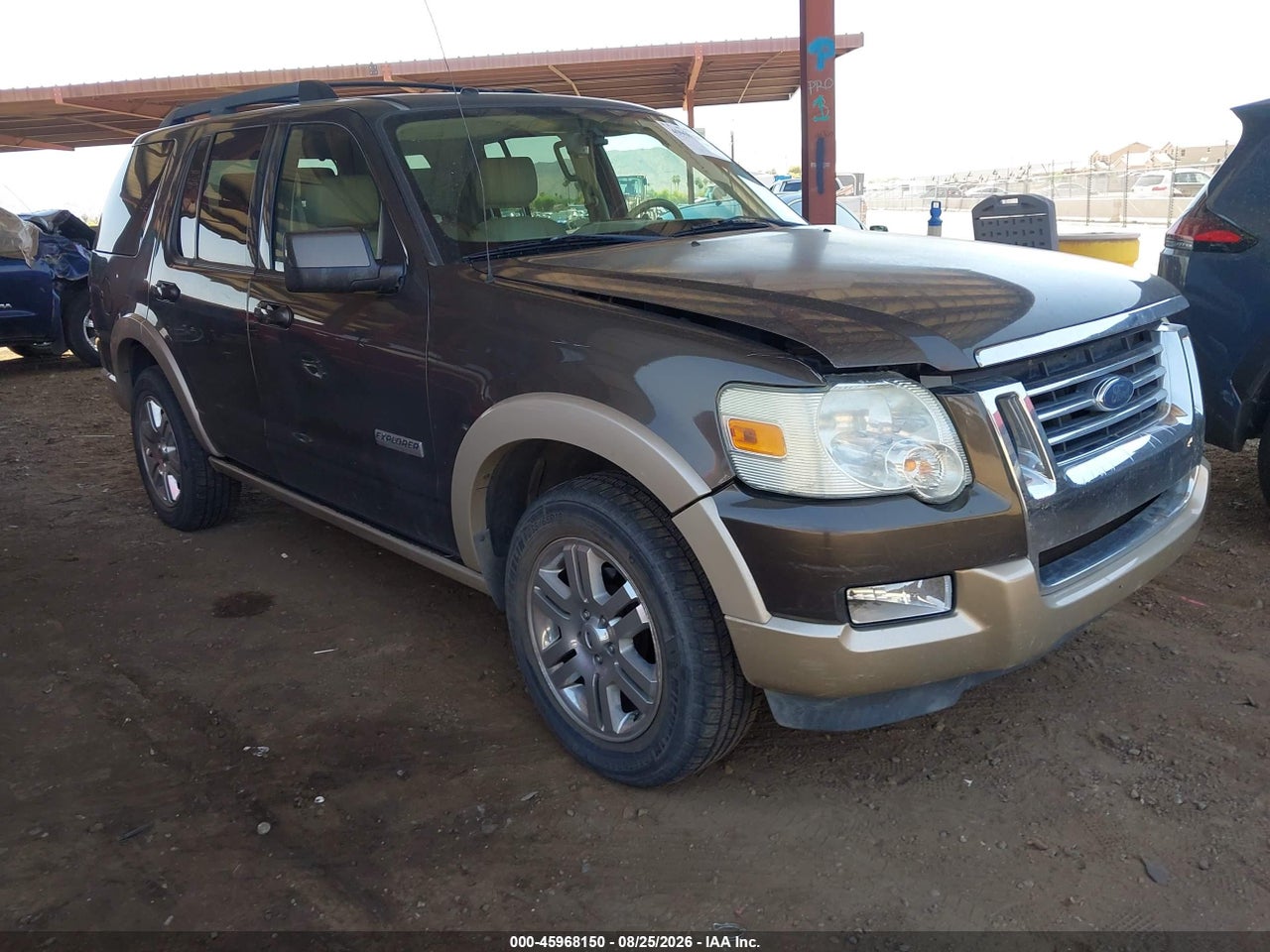 1FMEU74E58U****** · 2008 FORD EXPLORER EDDIE BAUER