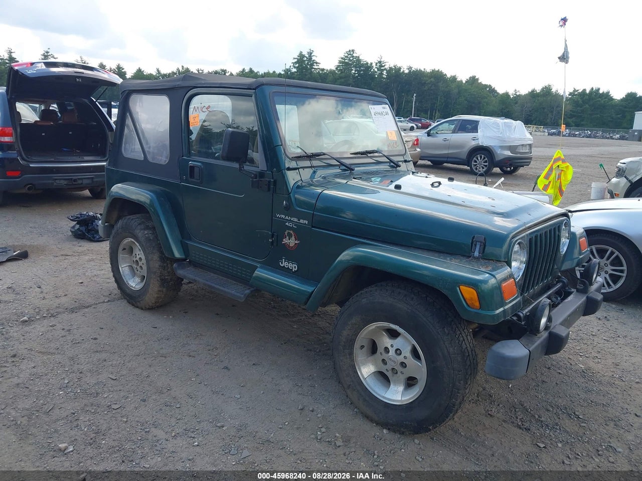 2000 JEEP WRANGLER SAHARA