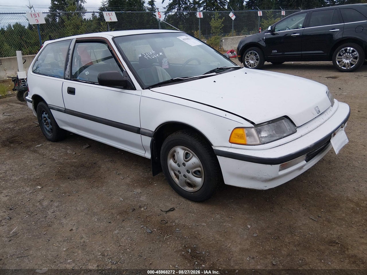 2HGED6455MH****** · 1991 HONDA CIVIC DX