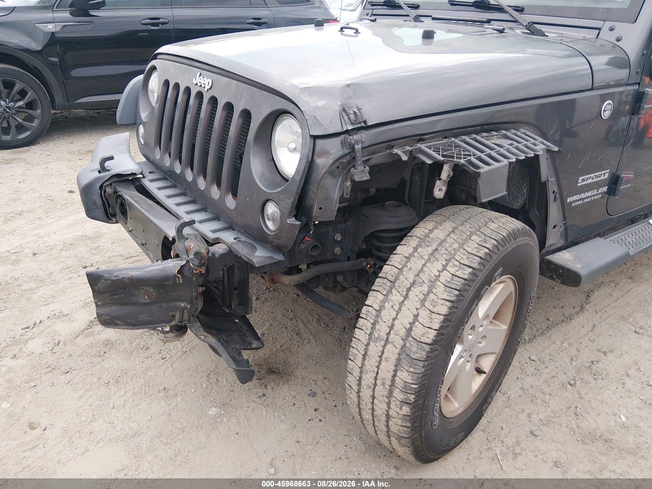 2017 JEEP WRANGLER UNLIMITED SPORT 4X4 · 6/10