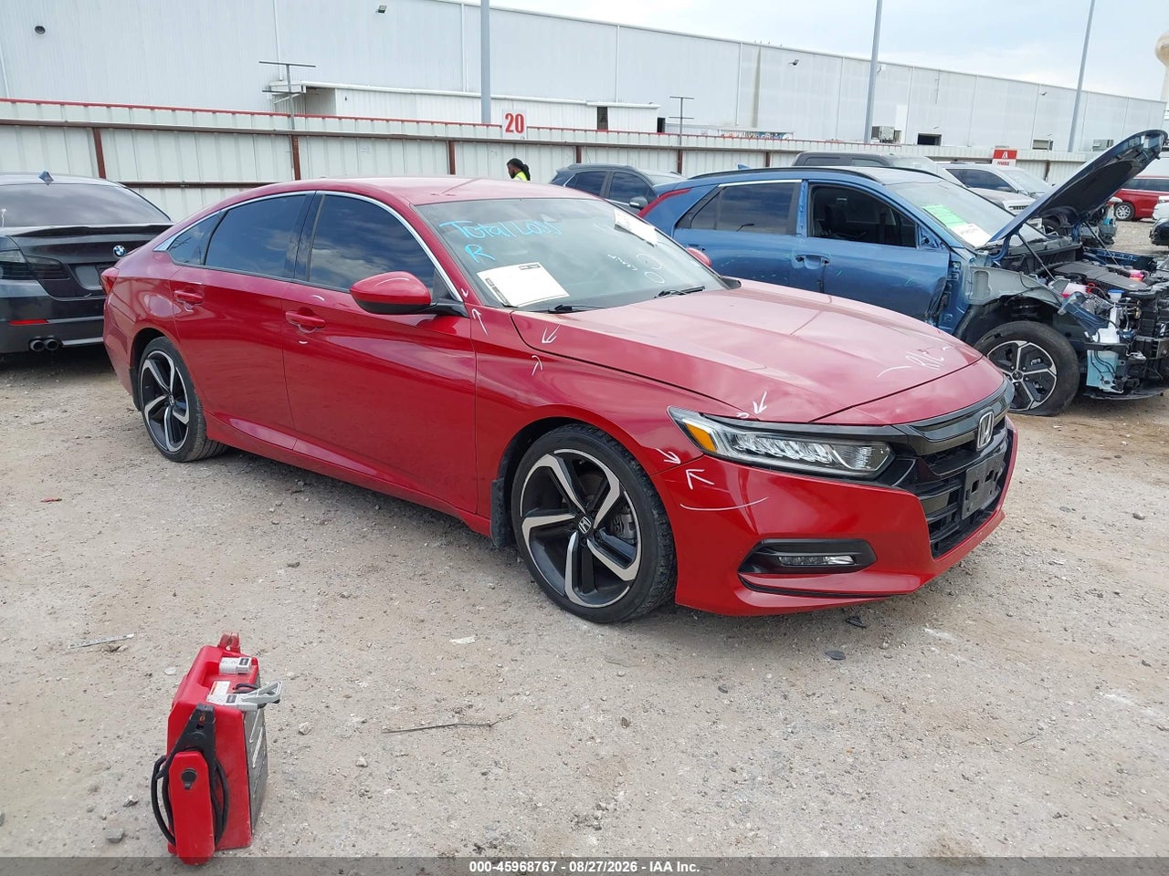 1HGCV1F36JA****** · 2018 HONDA ACCORD SPORT