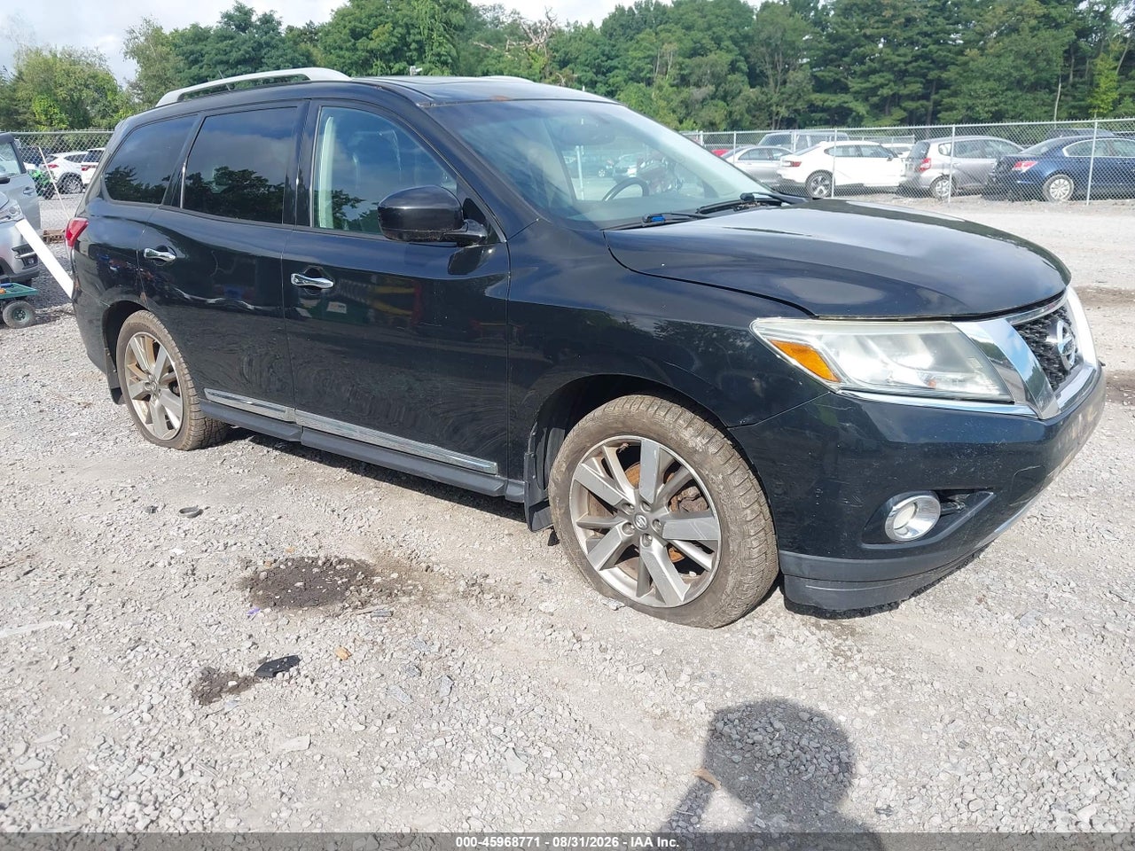 2014 NISSAN PATHFINDER PLATINUM