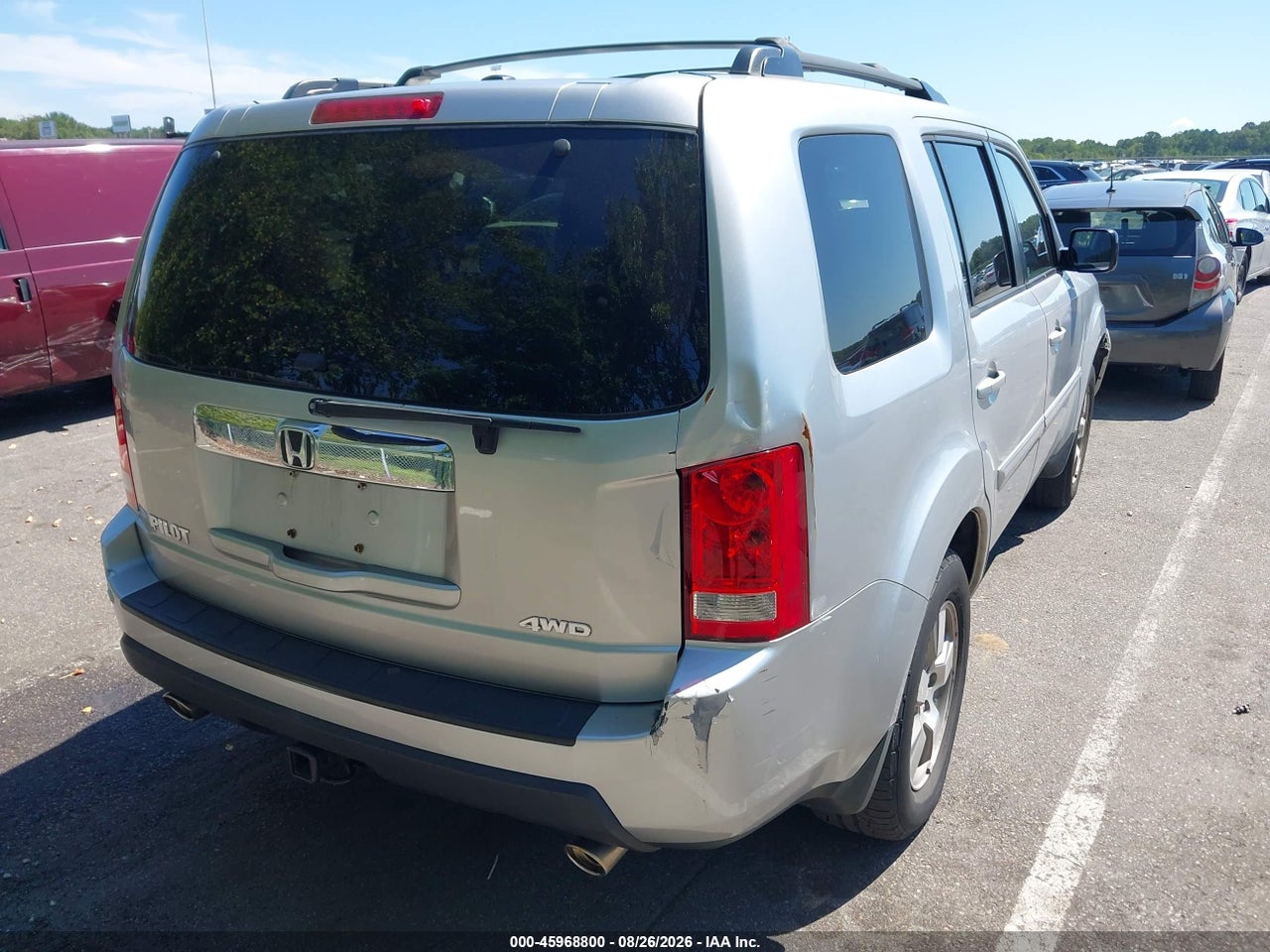 2011 HONDA PILOT EX · 4/11
