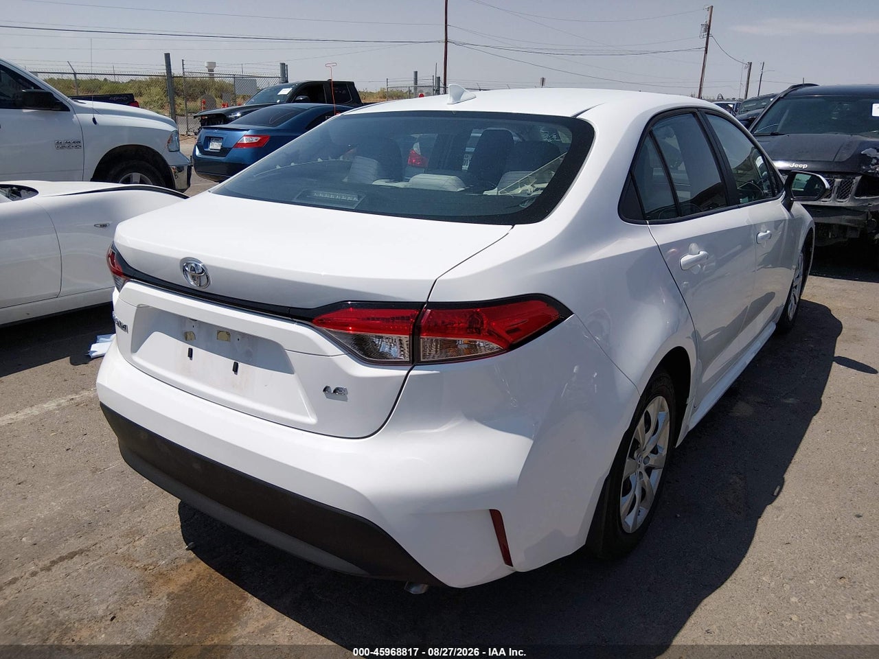 2026 TOYOTA COROLLA LE · 4/11