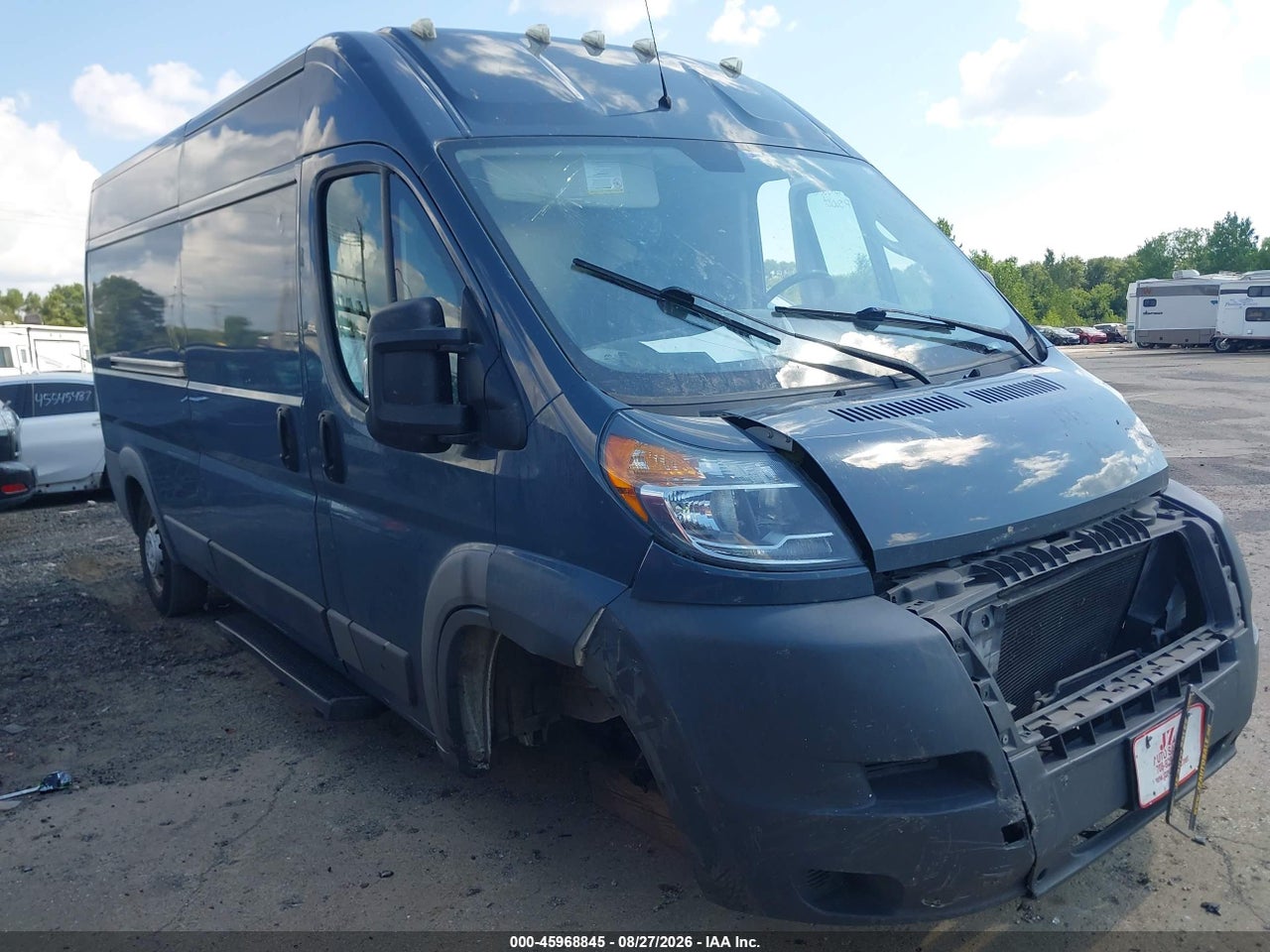 3C6TRVDG0JE****** · 2018 RAM PROMASTER 2500 HIGH ROOF 159 WB