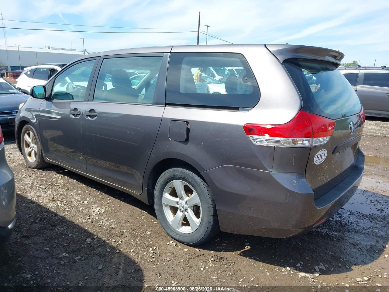 2011 TOYOTA SIENNA BASE V6 · 3/11