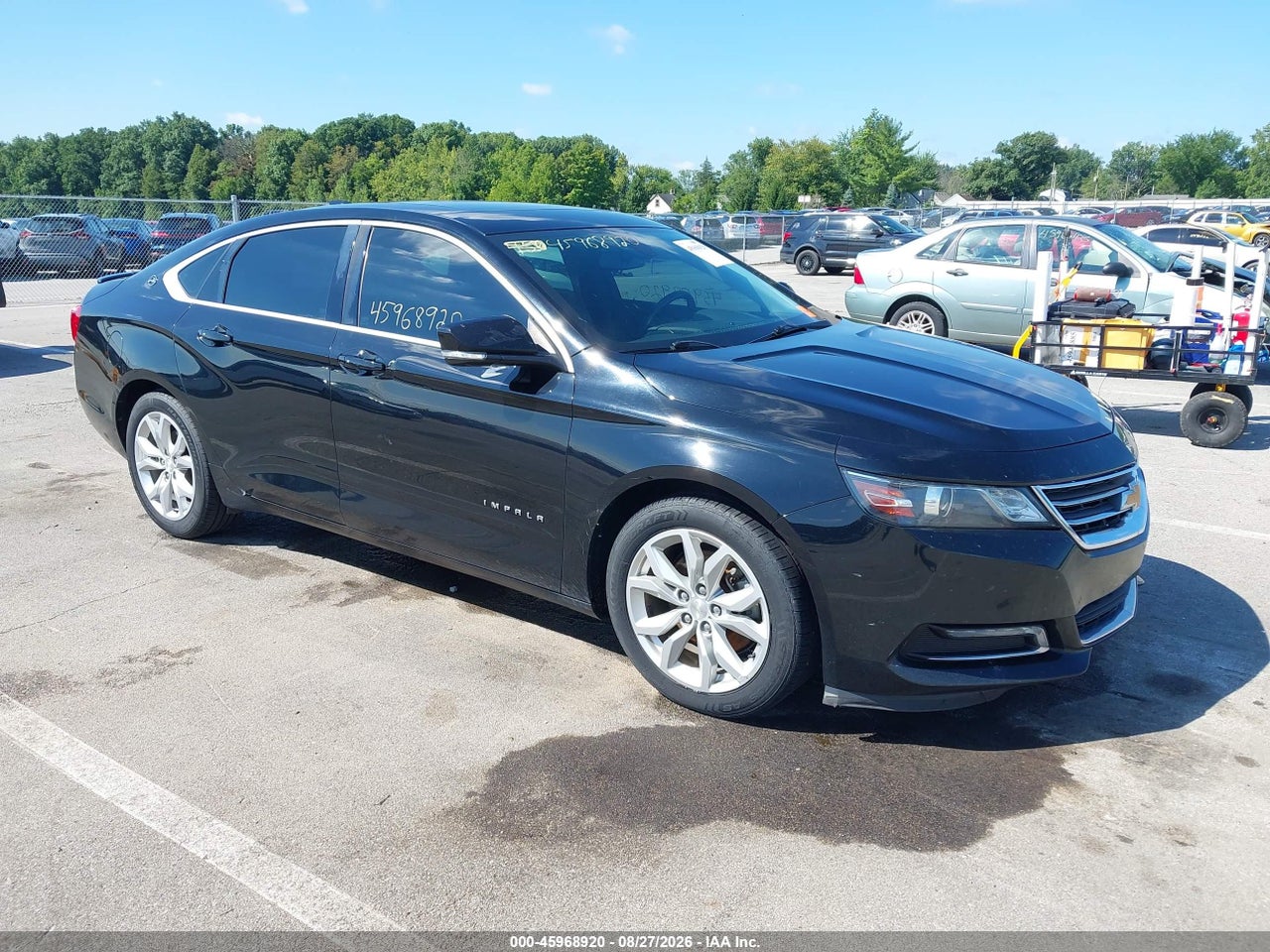 2G1105S38J9****** · 2018 CHEVROLET IMPALA 1LT