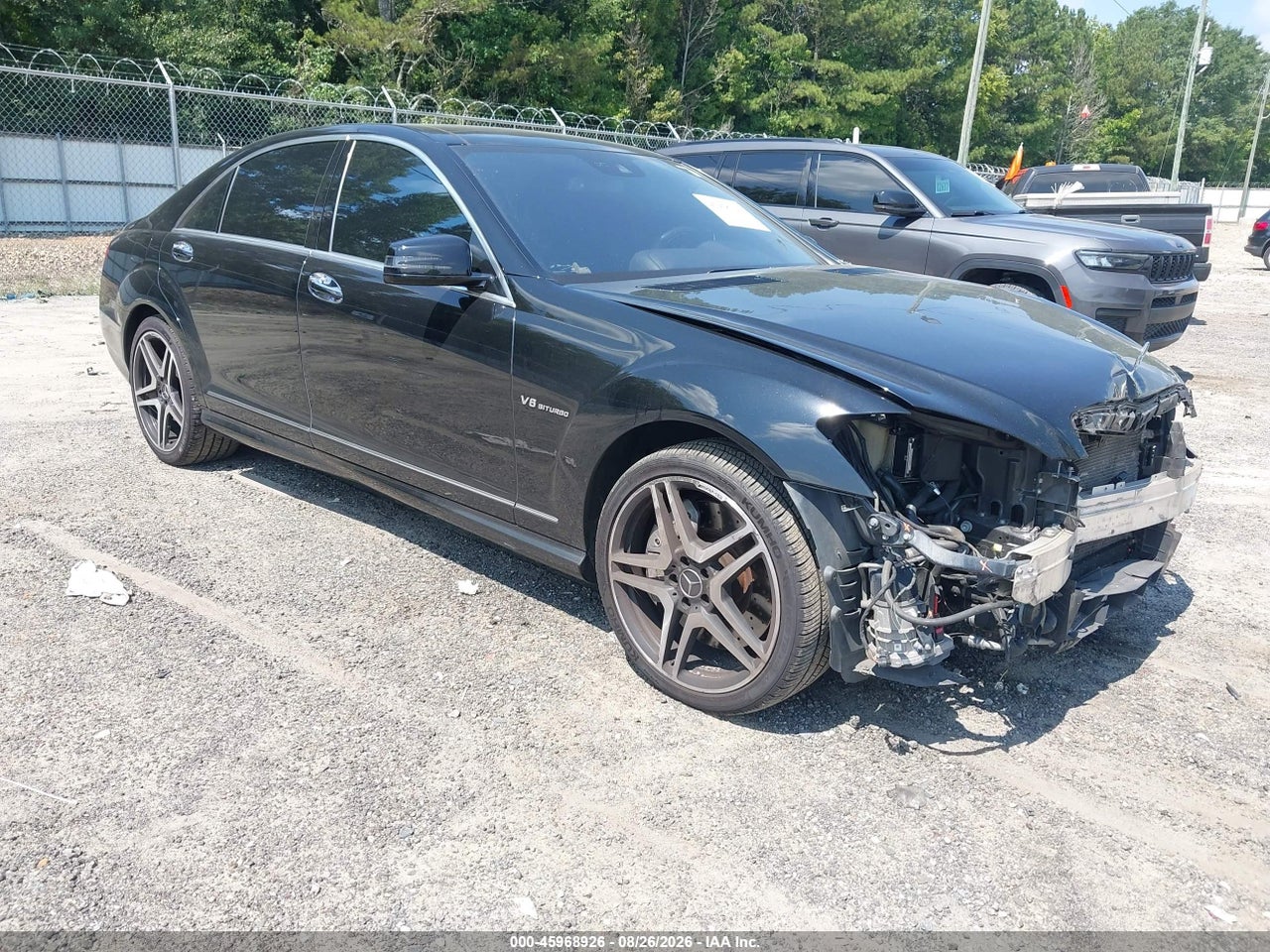 WDDNG7EBXDA****** · 2013 MERCEDES-BENZ S 63 AMG