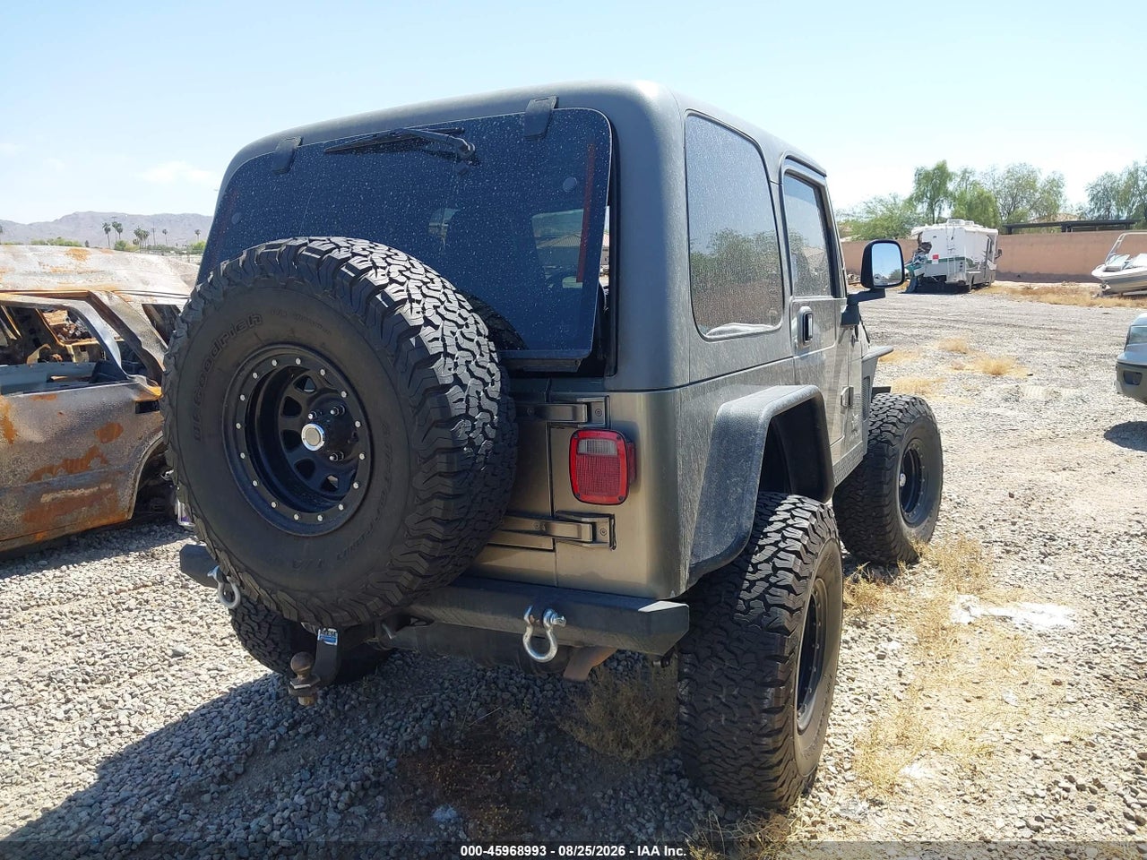 2004 JEEP WRANGLER X · 4/10