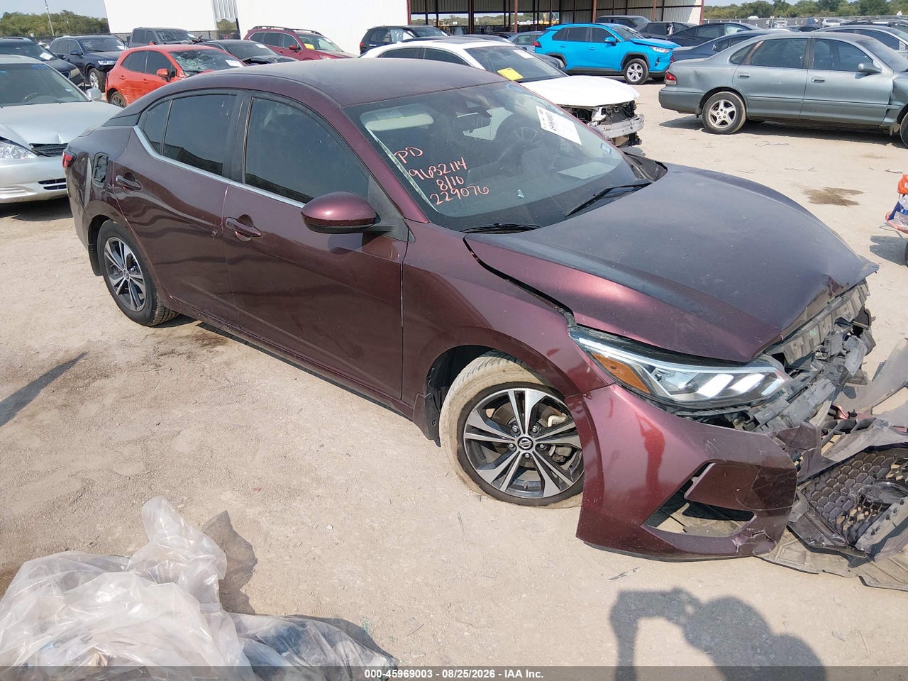 3N1AB8CV8NY****** · 2022 NISSAN SENTRA SV XTRONIC CVT