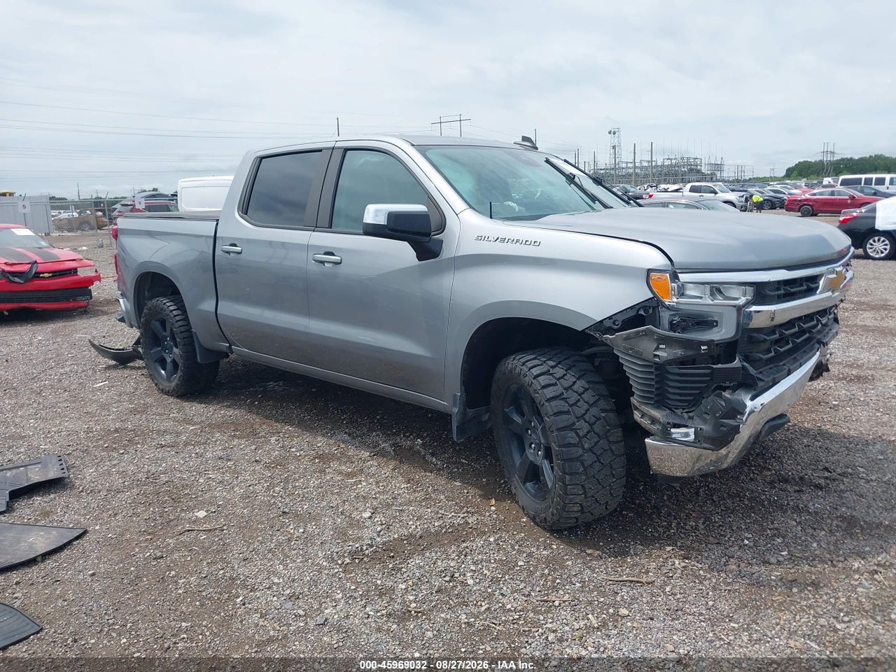 1GCPACED3PZ****** · 2023 CHEVROLET SILVERADO 1500 2WD  SHORT BED LT
