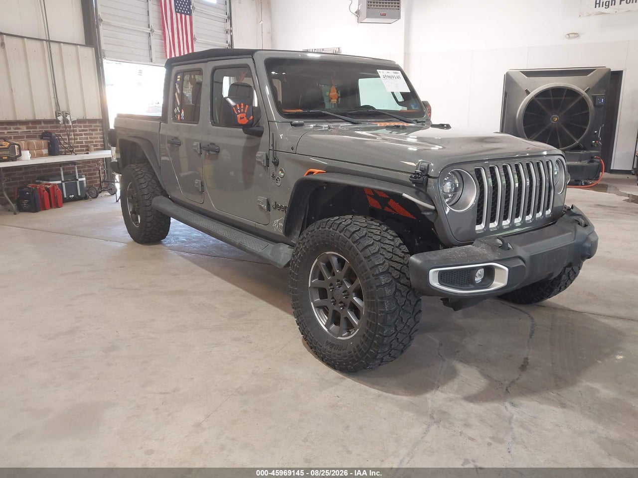 1C6HJTFG8ML****** · 2021 JEEP GLADIATOR OVERLAND 4X4